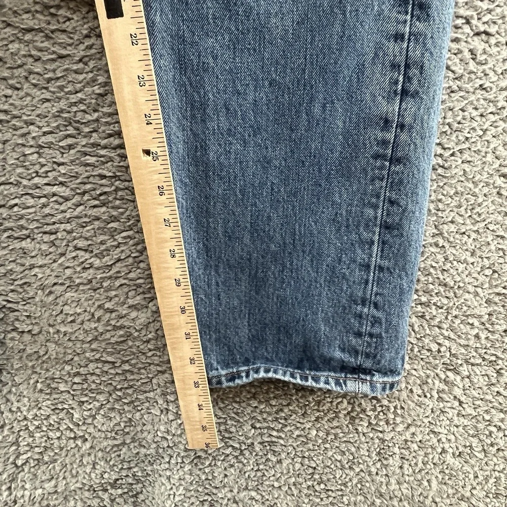VTG Levis 501 Jeans Mens 34X33 Blue Straight Leg Button Fly Y2K Denim
